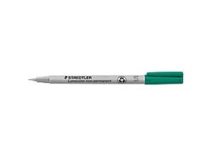 4007817307984 - STAEDTLER Lumocolor non-permanent 311-5 OHP-Marker Rundspitze Filzspitze Grün Nachfüllbar