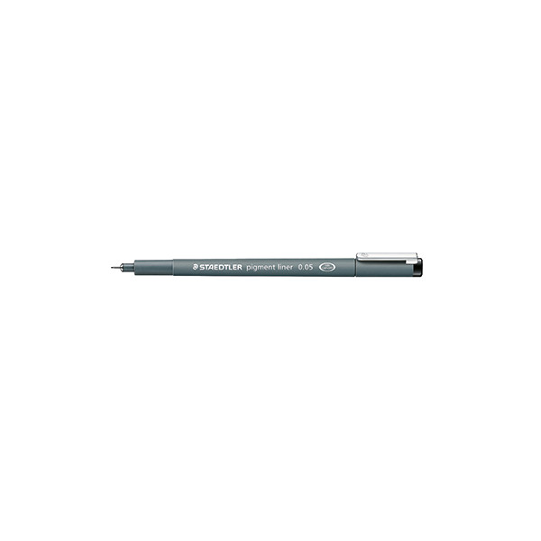 4007817308196 - STAEDTLER Fineliner STAEDTLER Pigmentliner 005mm 005 mm Schwarz