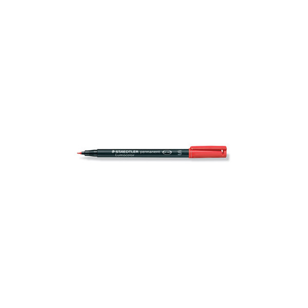 4007817308646 - Folienstift 313 S rot 04 mm permanent 4007817308646 Staedtler (Lumocolor)