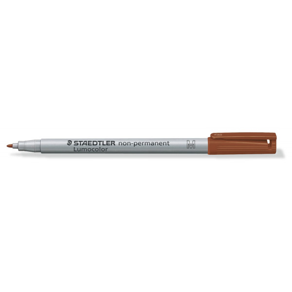 4007817309636 - Folienstift 315 M braun 10 mm non-permanent 4007817309636 Staedtler (Lumocolor)