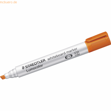 4007817314227 - Boardmarker Lumocolor 351 B 351B-4 orange 2-5mm Keilspitze 4007817314227 Staedtler