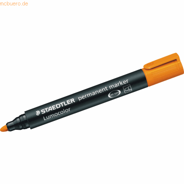 4007817321584 - 10 x Marker Lumocolor permanent 2mm orange