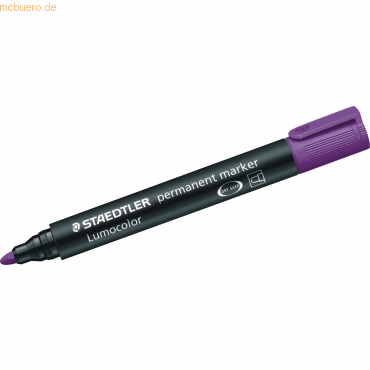 4007817321607 - 10 x Marker Lumocolor permanent 2mm violett