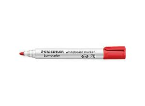 4007817328866 - STAEDLER Whiteboardmarker Lumocolor rot 2 mm