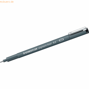 4007817330418 - STAEDTLER pigment liner 308 Fineliner schwarz 03 mm 1 St