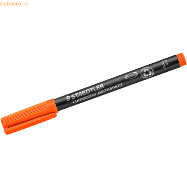 4007817332351 - Folienstift 318 F orange 06 mm permanent 4007817332351 Staedtler (Lumocolor)