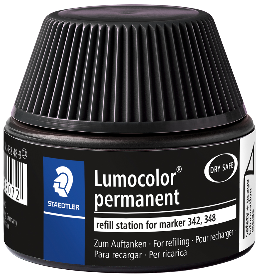 4007817488072 - Lumocolor 488 48-9 Marker-Nachfüller Schwarz 30 ml 1 Stück(e) (488 48-9)