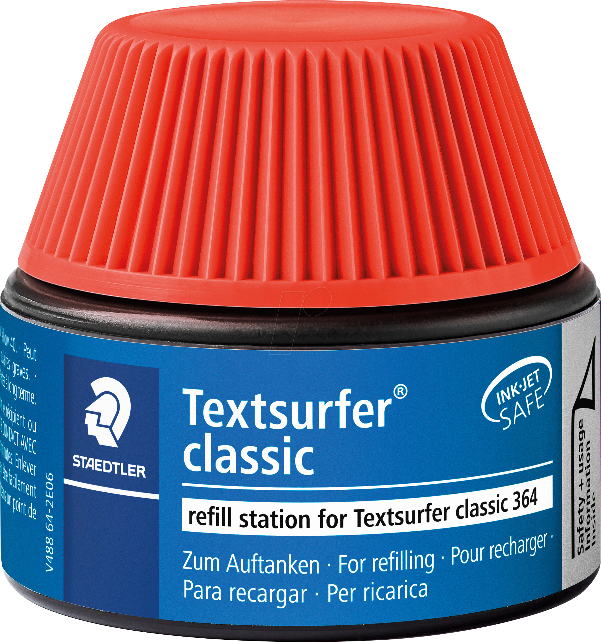 4007817488324 - STAEDTLER 488642 - Nachfüllstation Textsurfer 364 rot