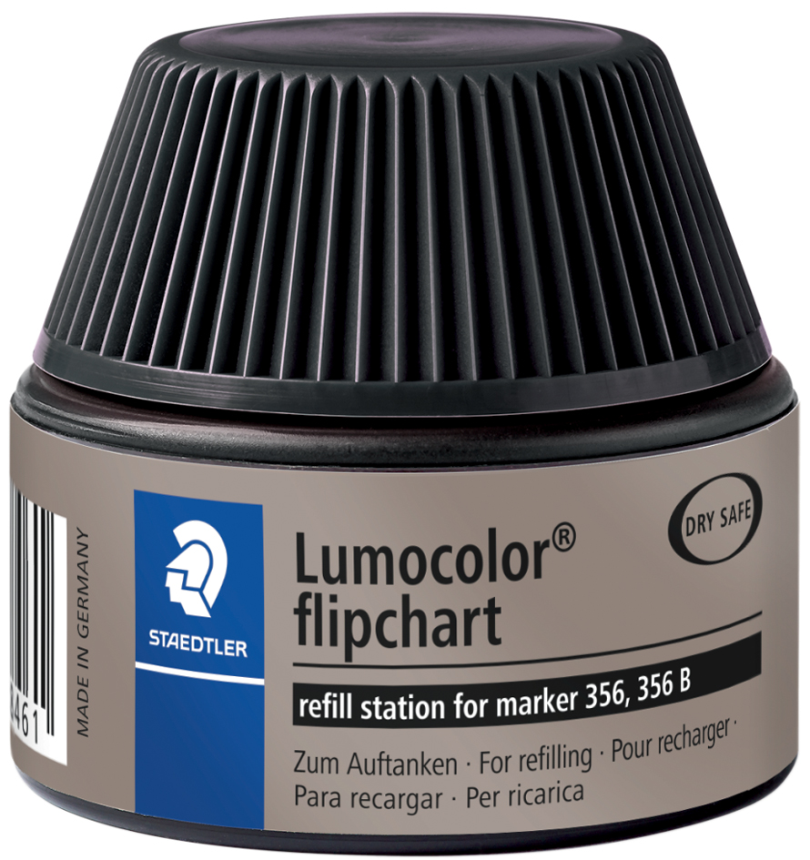 4007817488461 - STAEDTLER 488569 - Nachfüllstation Lumocolor Flipchart Marker 356 356 B schwarz