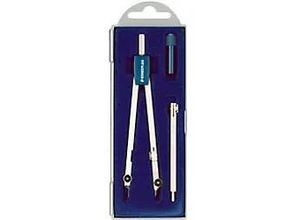 4007817559185 - STAEDTLER Schulzirkel 559 Länge 135 mm 3-teilig aus Metall abknickbarer Bleischenkel mit Nadelschuh max - 1 Stück (559 C03)