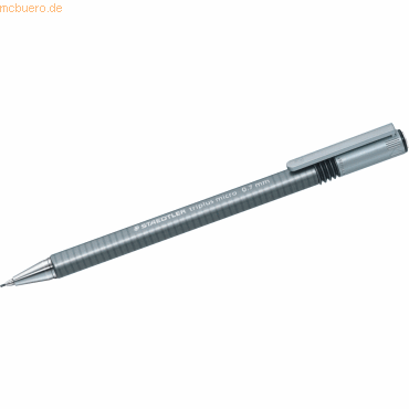 4007817774151 - Druckbleistift triplus micro 774 774 27 Härte HB 07mm grau mit Radiergummi 4007817774151 Staedtler