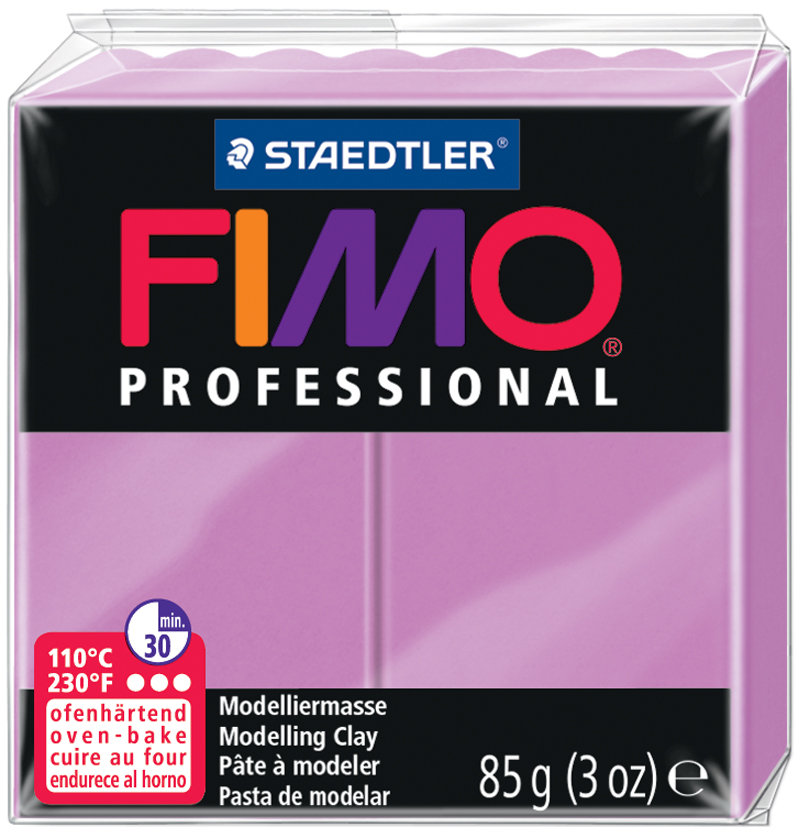 4007817800263 - 4 x Modelliermasse Fimo Professional lavendel 85g