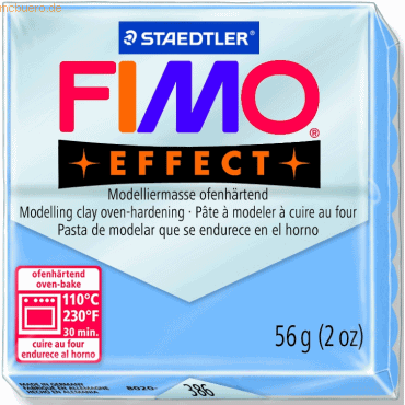 4007817802274 - 6 x Modelliermasse Fimo effect Kunststoff 56 g blauachat Nor