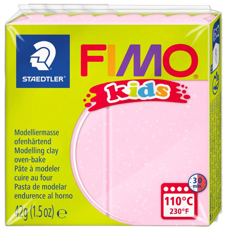 4007817804940 - kids Modelliermasse ofenhärtend pearl-rosa 42 g