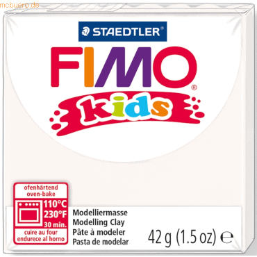 4007817805015 - kids Modelliermasse ofenhärtend weiß 42 g