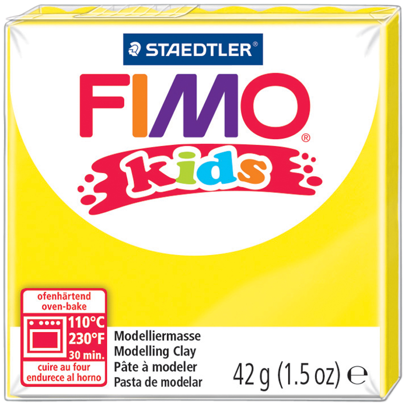 4007817805022 - kids Modelliermasse ofenhärtend gelb 42 g