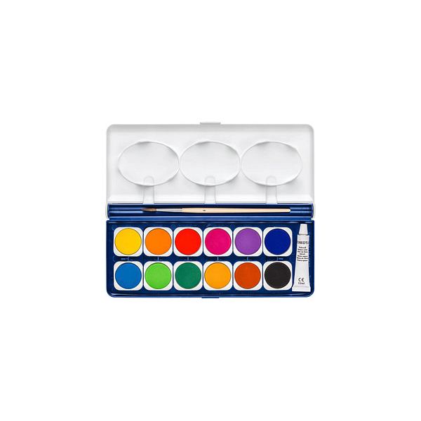 4007817888018 - STAEDTLER Noris Club 888 - Paint - Wasserfarbe - gemischte Farben - Packung mit 12 (888 NC12)