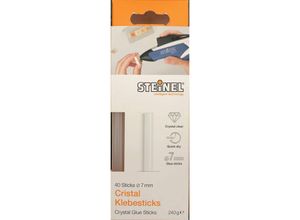 4007841006594 - 40 Crystal Klebesticks Ø 7 mm Schmelzklebestoff Klebestick für Heißklebepistole