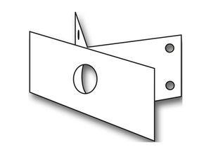 4007841630416 - Adapter ws st ECKWANDHALTER03 - weiß - Steinel