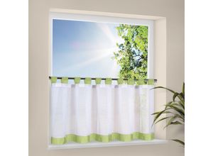 4007863567981 - Scheibengardine »CARA« (1 St) HxB 50x150 Webware Made in Germany
