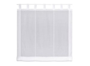 4007863620501 - Raffrollo Barnd Gr 2 weiß B120cm H170cm Obermaterial 100% Polyester Raffrollos Schlaufenrollo BARND Halbtransparent