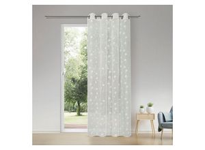 4007863690993 - Gardine Penina Gr 1 beige (natur) B140cm H245cm Wirkware Polyester Gardinen SB-Ösenschal Penina