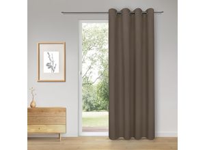 4007863698302 - Vorhang Cady Gr 1 grau (taupe) B145cm H245cm Polyester Gardinen SB-Ösenschal Cady 4007863698302 - Vorhang Cady Gr 1 grau (taupe) B145cm H245cm Polyester Gardinen SB-Ösenschal Cady