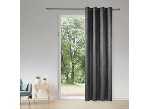 4007863698524 - Vorhang Lavina Gr 1 grau B145cm H245cm Polyester Gardinen Blickdichter Ösenschal Lavina 4007863698524 - Vorhang Lavina Gr 1 grau B145cm H245cm Polyester Gardinen Blickdichter Ösenschal Lavina