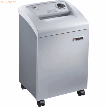 4007885247984 - DAHLE 504 Aktenvernichter mit Partikelschnitt P-5 2 x 15 mm bis 5 Blatt grau