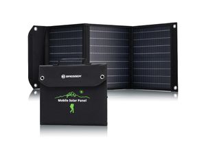 4007922074573 - BRESSER Mobiles Solar-Ladegerät 40 Watt mit USB- u DC-Anschluss