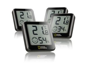 4007922079226 - NATIONAL GEOGRAPHIC Thermo- Hygrometer Tempy 4er-Set