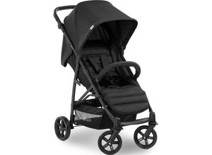 4007923148457 - Kinder-Buggy HAUCK Rapid 4 schwarz schwarz Baby Kinderwagen mit schwenk- und feststellbaren Vorderrädern