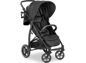 4007923148952 - Kinder-Buggy HAUCK Rapid 4D schwarz schwarz Baby Kinderwagen mit Getränkehalter und schwenk- feststellbaren Vorderrädern