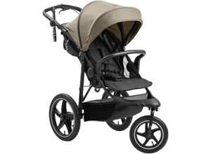 4007923274170 - Dreirad-Kinderwagen HAUCK Runner 3 olive grün (olive) Baby Kinderwagen Jogger-Kinderwagen mit XXL-Lufträdern und Handbremse  bis 22 kg beslastbar