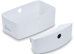 4007923661666 - Aufbewahrungsbox Alpha Box Set white (Set 2 St) für Hochstühle weiß