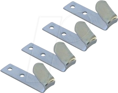 4007928251749 - Hp Autozubehör - 0410218 0410218 Anschraubhaken (l x b) 70 mm x 20 mm