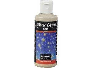 4007955733089 - Glitter Effect Gold 80 ml Struktur- & Effektfarbe - Decotric