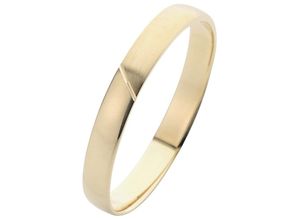 4007972020865 - Trauring FIRETTI Schmuck Geschenk Gold 375 Hochzeit Ehering LIEBE Fingerringe Gr 165 ohne Brillant Gelbgold 375 3 mm gelb (gelbgoldfarben) Trauringe Made in Germany wahlweise mit oder ohne Brillant