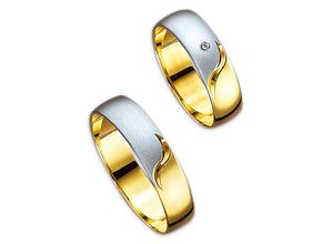 4007972073731 - Trauring FIRETTI Schmuck Geschenk Gold 375 Hochzeit Ehering LIEBE Fingerringe Gr 165 ohne Brillant Gelbgold 585 5 mm goldfarben (gelbgoldfarben weißgoldfarben) Trauringe Made in Germany wahlweise mit oder ohne Brillant