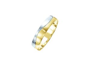 4007972266737 - Trauring FIRETTI Schmuck Geschenk Gold 375 Hochzeit Ehering LIEBE Welle Fingerringe Gr 165 ohne Brillant Gelbgold 375 5 mm goldfarben (gelbgoldfarben weißgoldfarben) Trauringe Made in Germany wahlweise mit oder ohne Brillanten