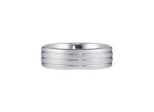 4007972285646 - Trauring FIRETTI Schmuck Geschenk Hochzeit Ehering LIEBE Fingerringe Gr 165 ohne Zirkonia Silber 925 (Sterlingsilber) 7 mm silberfarben Trauringe Made in Germany