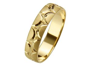 4007972301988 - Trauring FIRETTI Schmuck Geschenk Gold 375 Hochzeit Ehering LIEBE Fingerringe Gr 165 ohne Brillant Gelbgold 375 5 mm gelb (gelbgoldfarben) Trauringe Made in Germany wahlweise mit oder ohne Brillant