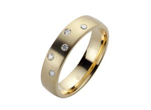 4007972330667 - Trauring FIRETTI Schmuck Geschenk Gold 585 Hochzeit Ehering LIEBE Sterne Fingerringe Gr 165 01 ct SI = kleine Einschlüsse mit Brillanten Gelbgold 585 5 mm gelb (gelbgoldfarben) Trauringe Made in Germany wahlweise mit oder ohne Brillanten