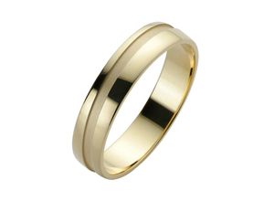 4007972332937 - Trauring FIRETTI Schmuck Geschenk Gold 585 Hochzeit Ehering LIEBE Fingerringe Gr 165 ohne Brillant Gelbgold 585 5 mm gelb (gelbgoldfarben) Trauringe Made in Germany wahlweise mit oder ohne Brillant