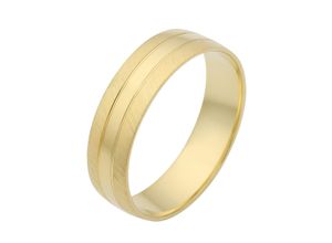 4007972370557 - Trauring FIRETTI Schmuck Geschenk Gold 375 Hochzeit Ehering LIEBE Fingerringe Gr 165 ohne Brillant Gelbgold 375 6 mm gelb (gelbgoldfarben) Trauringe Made in Germany wahlweise mit oder ohne Brillant