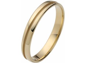 4007972377389 - Trauring FIRETTI Schmuck Geschenk Gold 375 Hochzeit Ehering LIEBE Fingerringe Gr 165 ohne Brillanten Gelbgold 375 35 mm gelb (gelbgoldfarben) Trauringe Made in Germany wahlweise mit oder ohne Brillanten