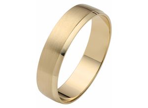 4007972378287 - Trauring FIRETTI Schmuck Geschenk Gold 375 Hochzeit Ehering LIEBE Fingerringe Gr 165 ohne Brillanten Gelbgold 375 5 mm gelb (gelbgoldfarben) Trauringe Made in Germany wahlweise mit oder ohne Brillanten