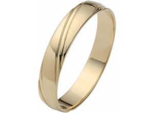 4007972380099 - Trauring FIRETTI Schmuck Geschenk Gold 375 Hochzeit Ehering LIEBE Fingerringe Gr 165 ohne Brillant Gelbgold 375 4 mm gelb (gelbgoldfarben) Trauringe Made in Germany wahlweise mit oder ohne Brillant