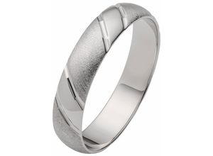 4007972384219 - Trauring FIRETTI Schmuck Geschenk Hochzeit Ehering LIEBE Fingerringe Gr 18 ohne Zirkonia Silber 925 (Sterlingsilber) 5 mm silberfarben Trauringe wahlweise mit oder ohne Zirkonia