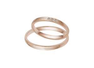 4007972593864 - Trauring FIRETTI Schmuck Geschenk Gold 375 Hochzeit Ehering LIEBE Fingerringe Gr 50 0015 ct SI = kleine Einschlüsse mit Brillanten Roségold 375 25 mm rosegold (roségoldfarben) Trauringe Made in Germany wahlweise mit oder ohne Brillanten